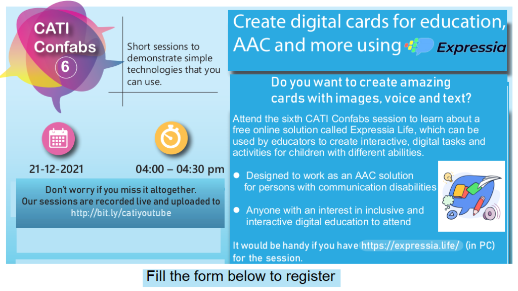 CATI confabs o6 flyer